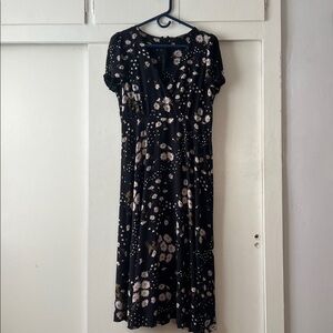 Madewell Midi Dress in Polka Daisies